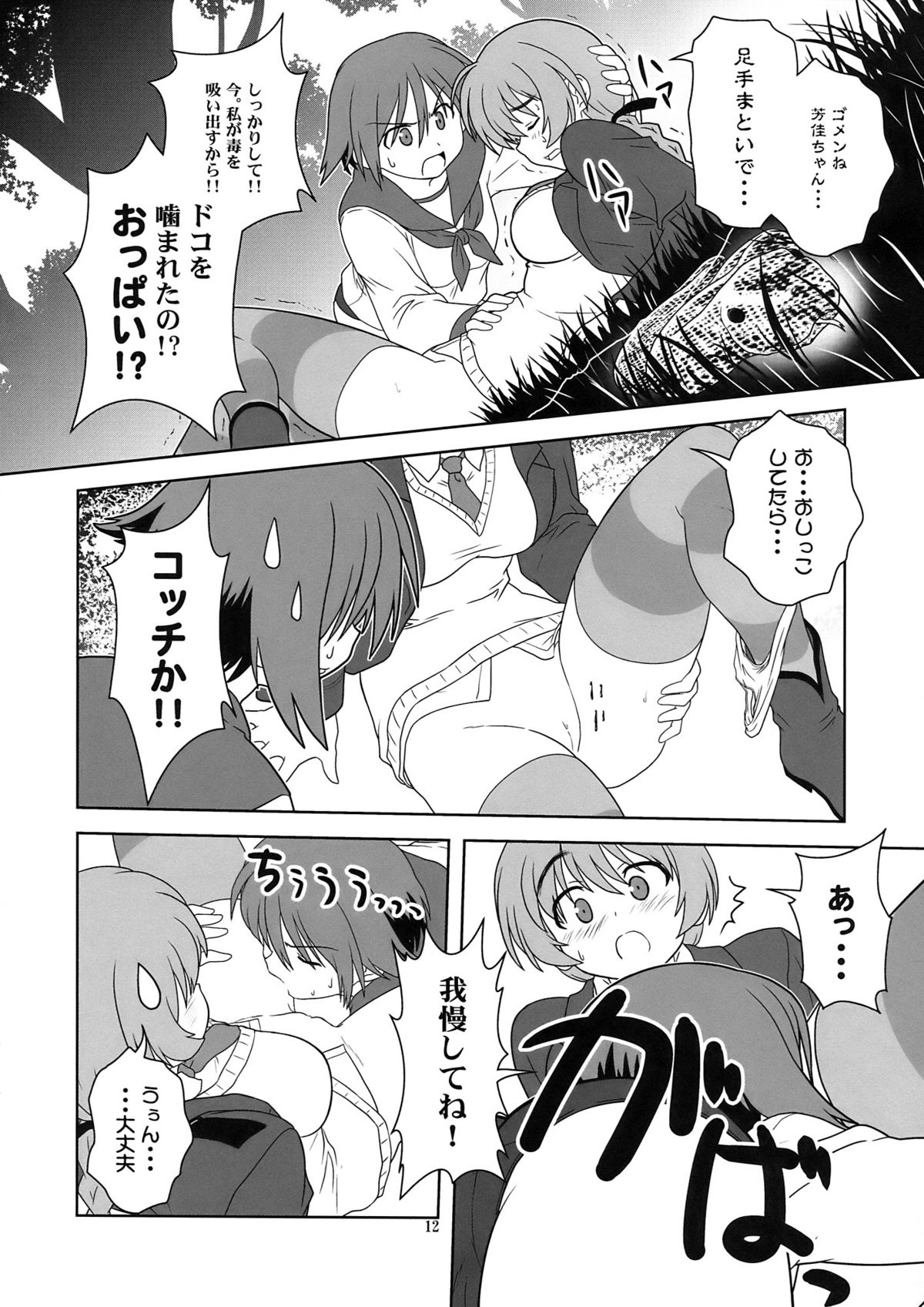 (C75) (同人誌) [サークルくれじっと] しましまズボン (ストライクウィッチーズ)