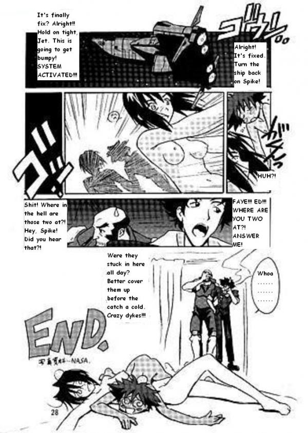 (C54) [Cu-little2 (べてぃ、まぎぃ)] くりとる　おきるにゃ (カウボーイビバップ) [新しい英語の物語]