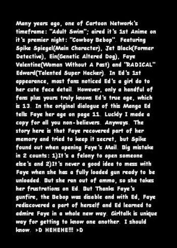 (C54) [Cu-little2 (べてぃ、まぎぃ)] くりとる　おきるにゃ (カウボーイビバップ) [新しい英語の物語]