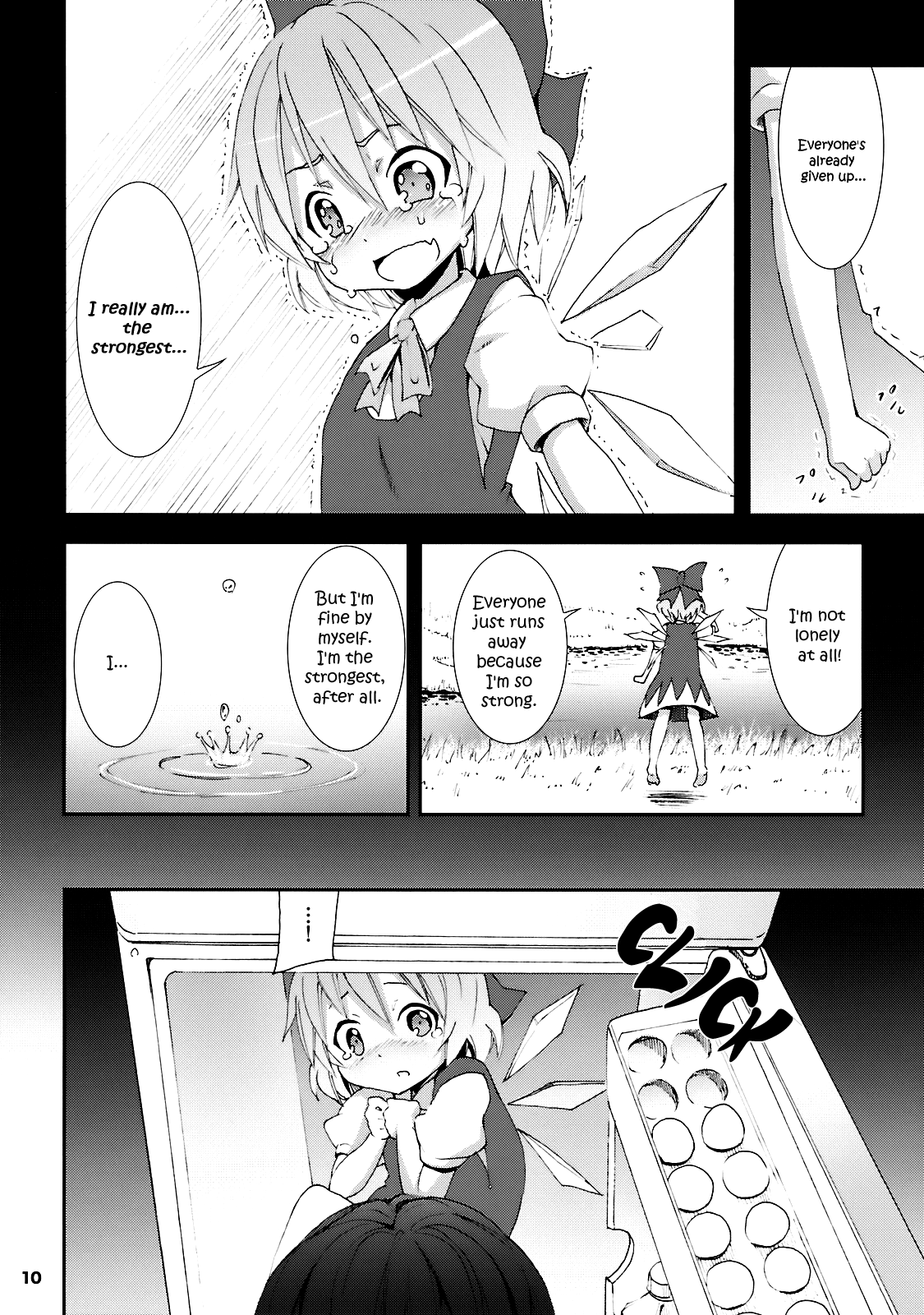 (サンクリ45) [のうないカノジョ (キシリトヲル)] チルノがおうちにやってきた! (東方Project) [英訳]