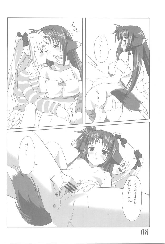 [梅の実画報 (うめきち)] フェイトまっしぐら (魔法少女リリカルなのは)