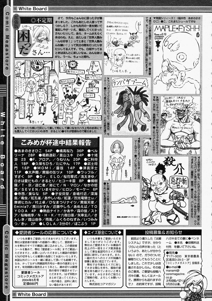 コミックメガストア 2004年5月号