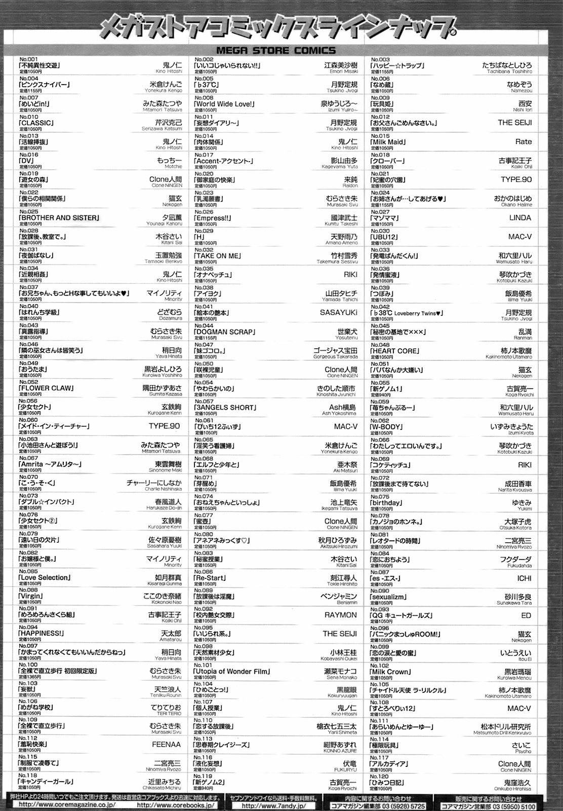 コミックメガストア 2009年4月号