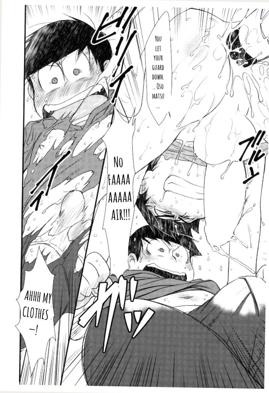 (家宝は寝て松10) [松Cha。 (まっちゃ)] 次男に発情期がやってきたのですが大変なことになっています。 (おそ松さん) [英訳]