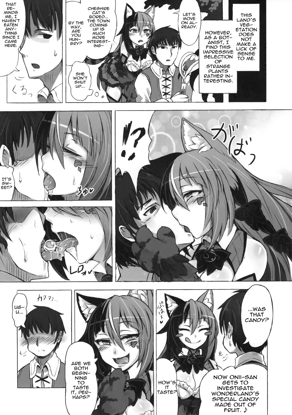 (C89) [クロビネガ (健康クロス)] 魔物娘図鑑・被害報告 ～チェシャ猫のおいでませ不思議の国～ [英訳]