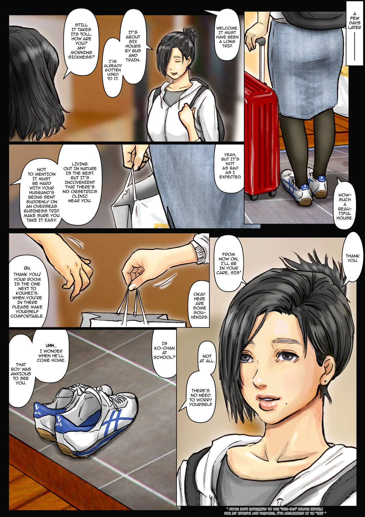 [黒猫スミス] おばさんの肉体(からだ)が気持ち良過ぎるから《後編》 ～ボクのおばさんは超名器だった～ [英訳]