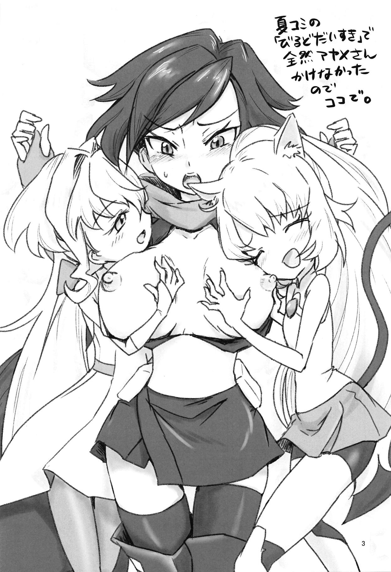 (サンクリ2018 Autumn) [大きい方が好きだ (ふとンダー)] ビルドダイバーズおねぇさんらくがき本 (ガンダムビルドダイバーズ)