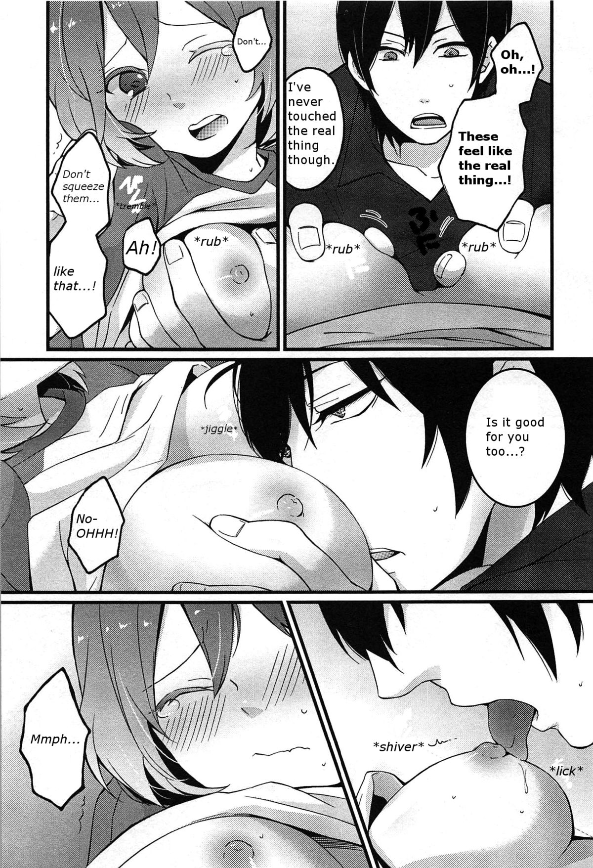 [永田まりあ] 突然女の子になったので、俺のおっぱい揉んでみませんか? 第1-2話 [英訳]