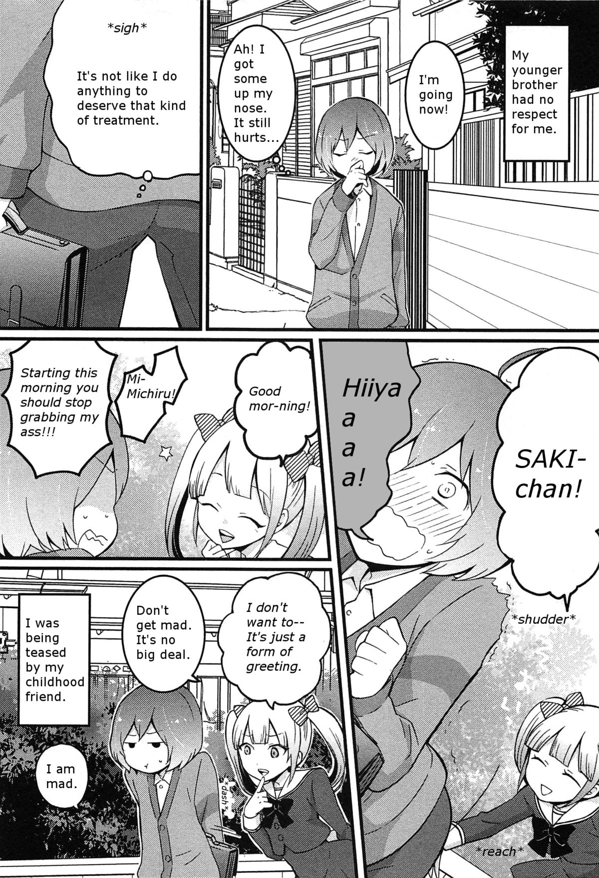 [永田まりあ] 突然女の子になったので、俺のおっぱい揉んでみませんか? 第1-2話 [英訳]