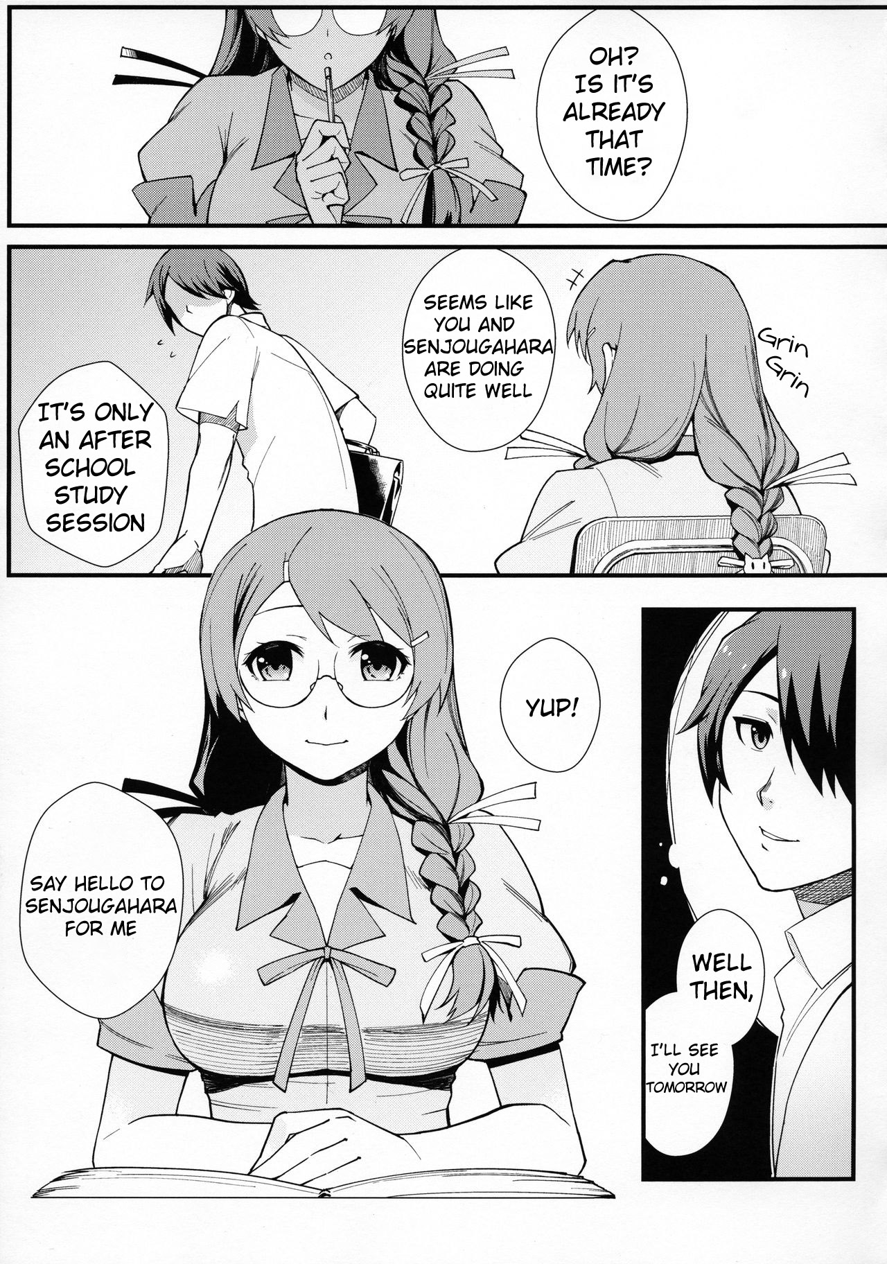 (C90) [華容道 (松果)] 羽川BLACK (化物語) [英訳]