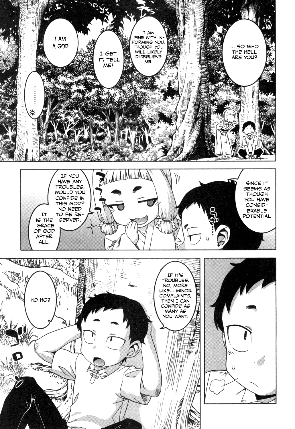 [高津] かみさまのいうとおり 第1-2話 [英訳] [DL版]