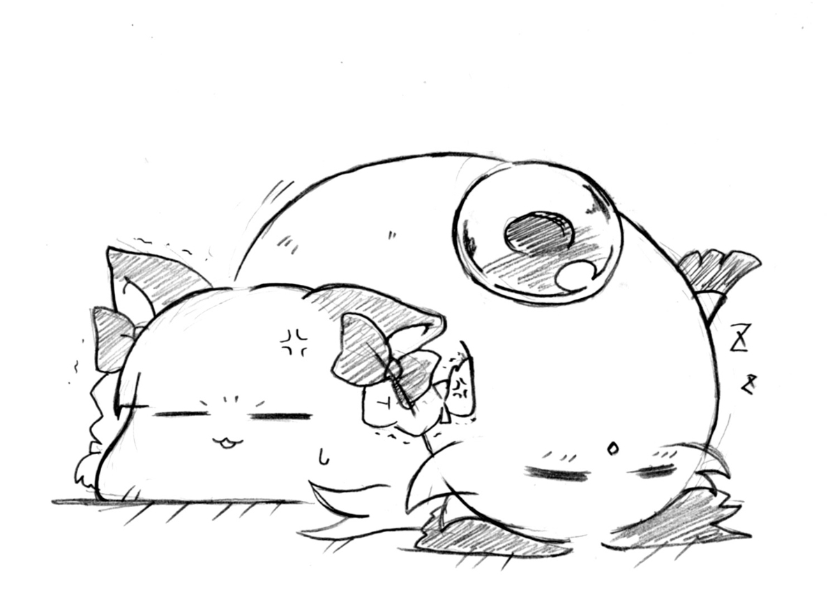 ゆっくり らくがき（1-5)