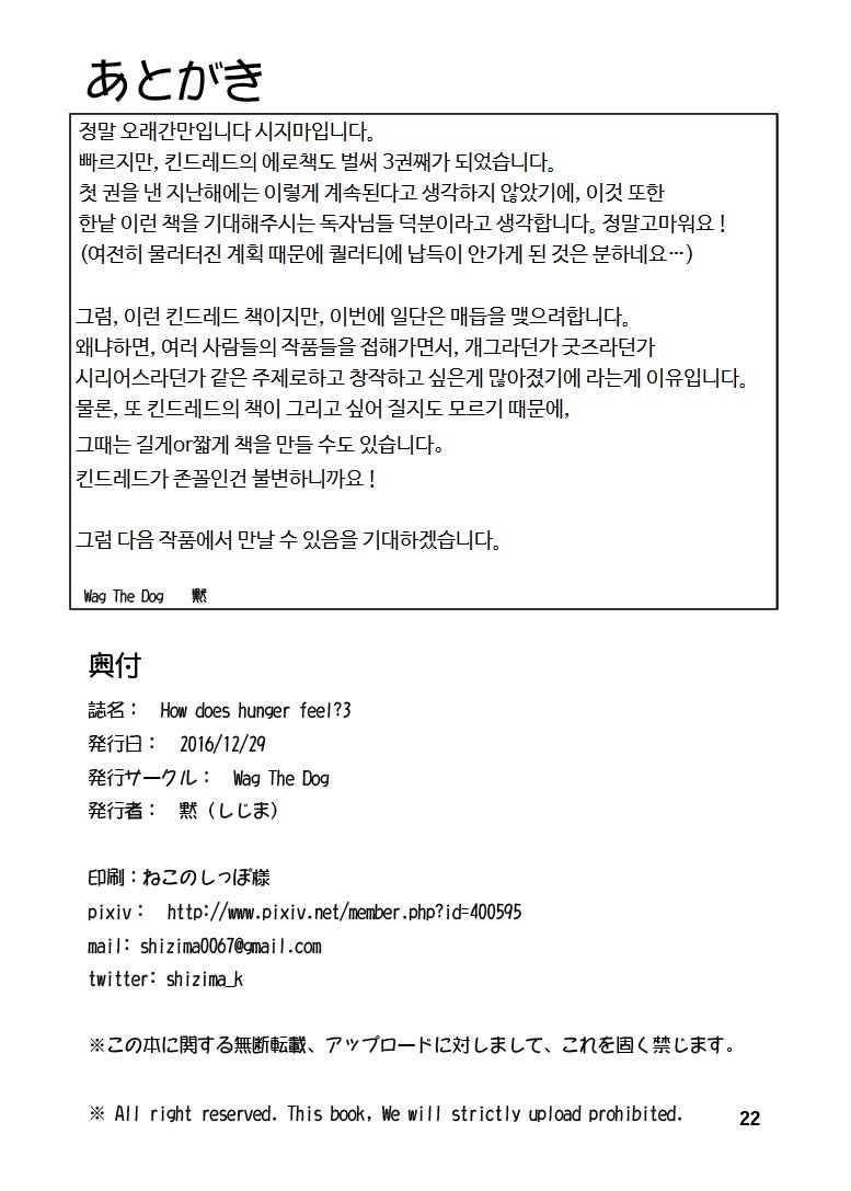 空腹はどのように感じますか？ 3