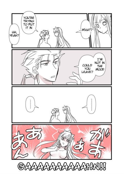 FGO Medb-chan、Cu Chulainn no Are o Zessan Suru