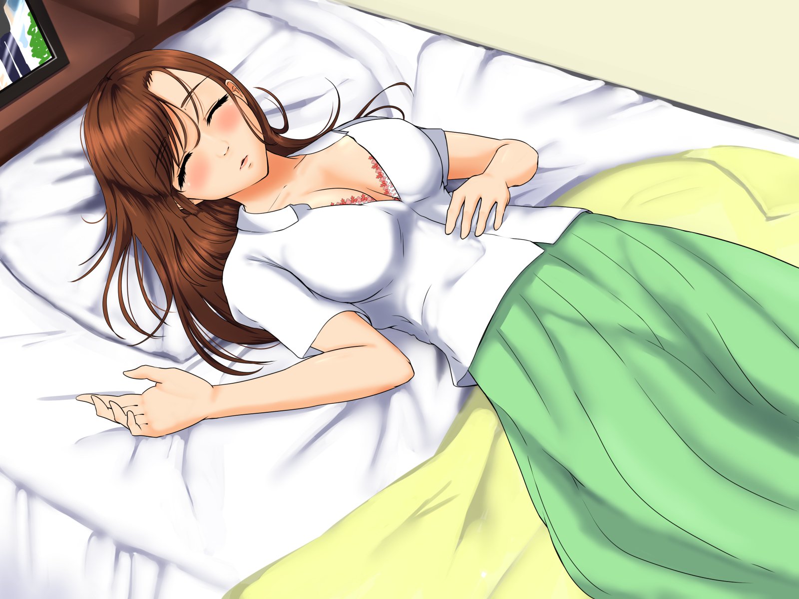 新人恭子綾香のゆうつ-ねてるまにせしおそうそぎこまれてますました