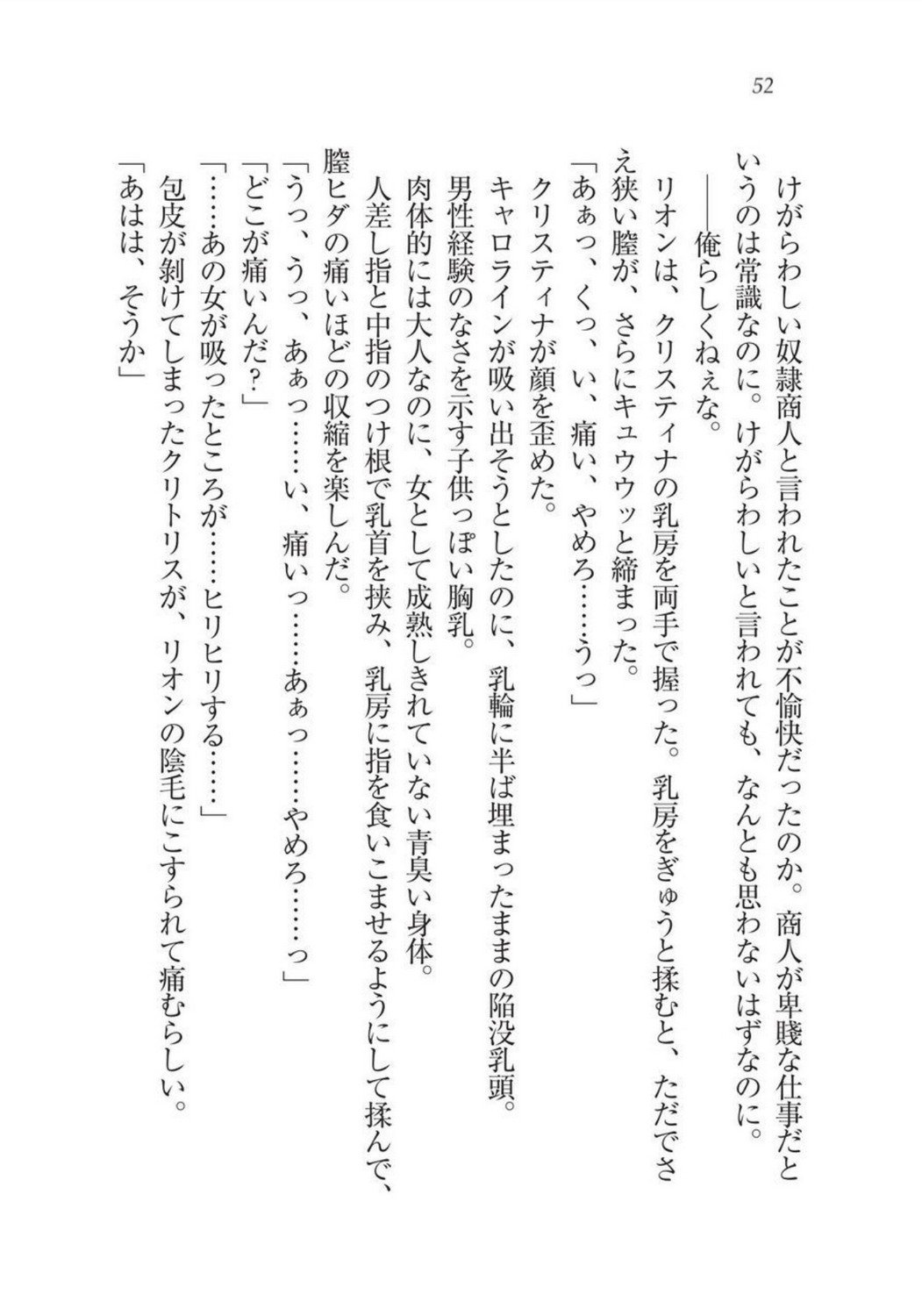 クリスティーナ戦記ほうしの姫岸からコックキョウの少年