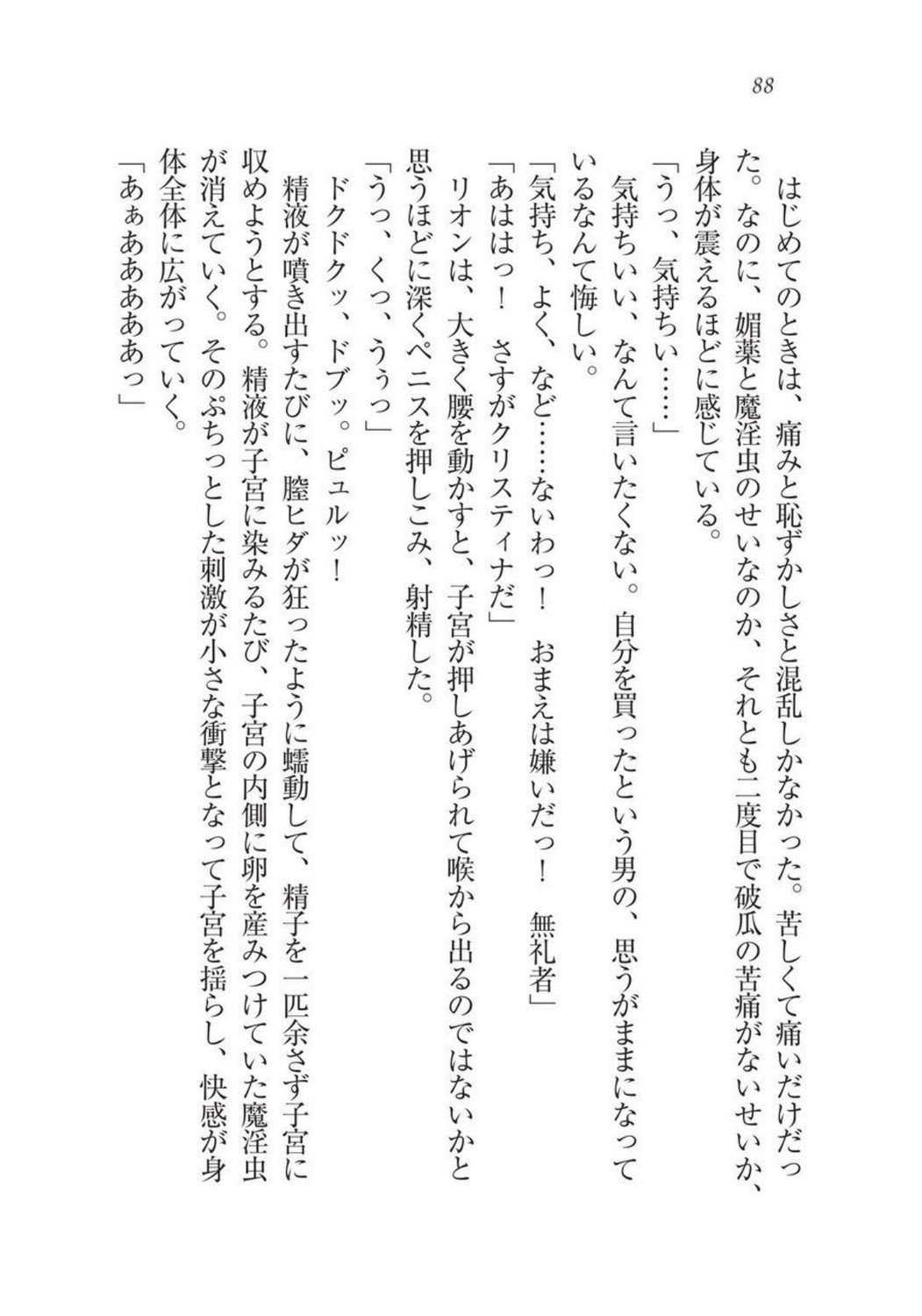クリスティーナ戦記ほうしの姫岸からコックキョウの少年