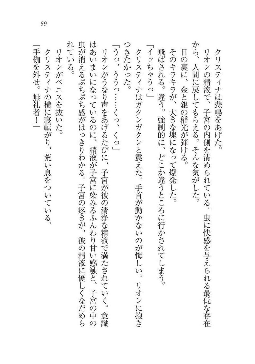 クリスティーナ戦記ほうしの姫岸からコックキョウの少年