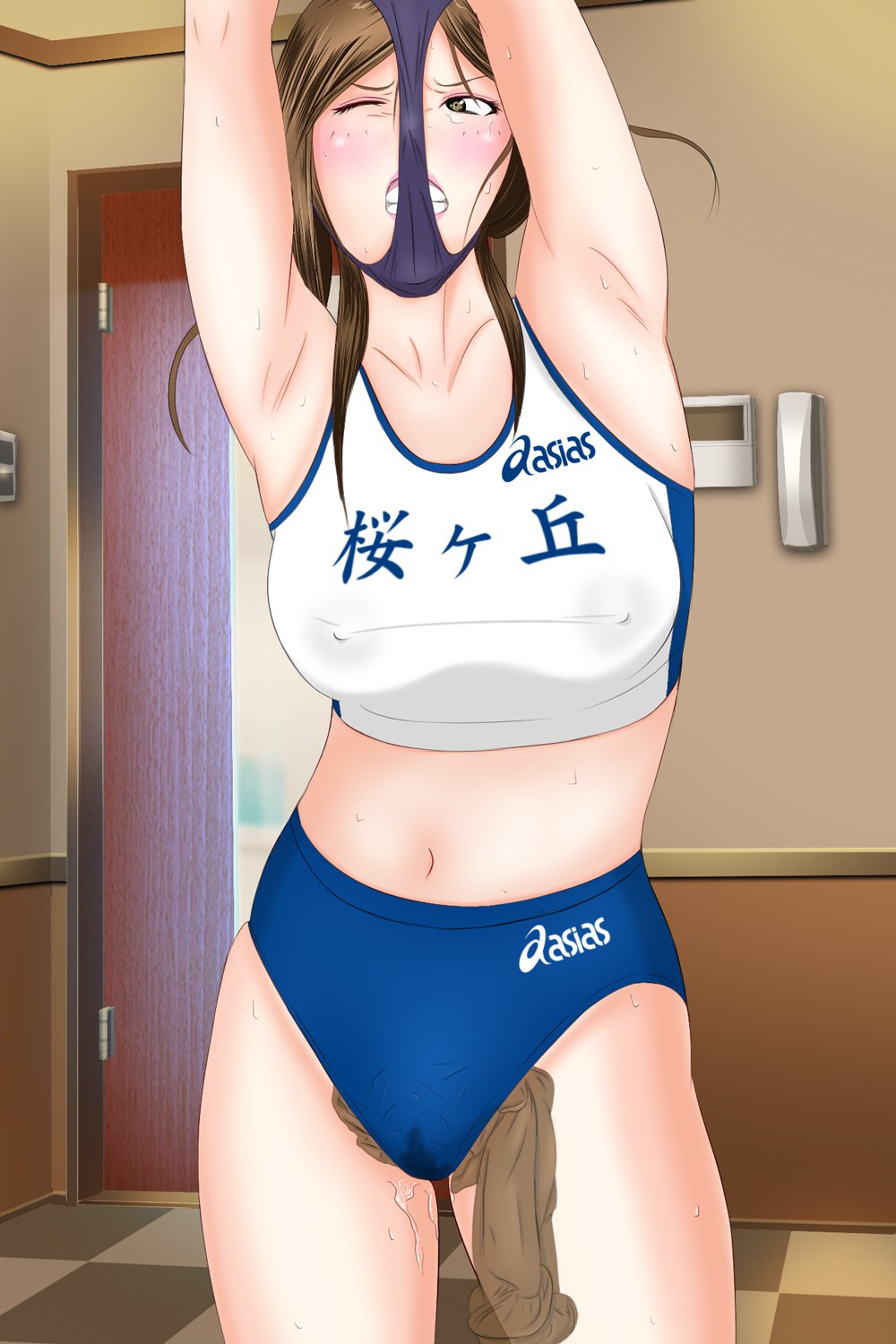 女の子に憤慨する女の子：臭い暴行