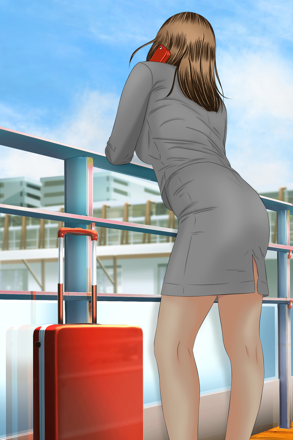 女の子に憤慨する女の子：臭い暴行