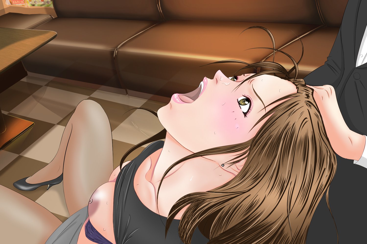 女の子に憤慨する女の子：臭い暴行