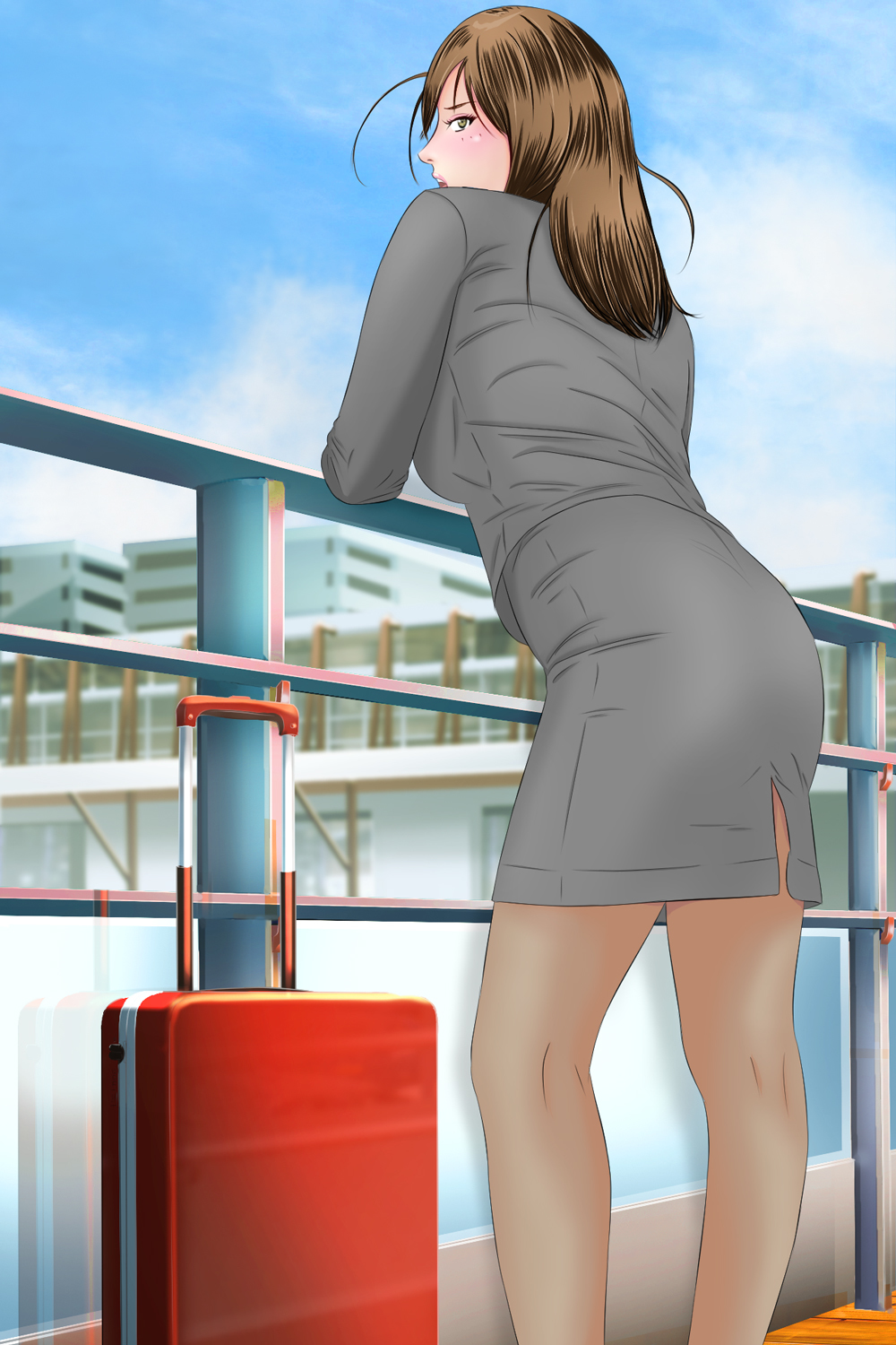 女の子に憤慨する女の子：臭い暴行