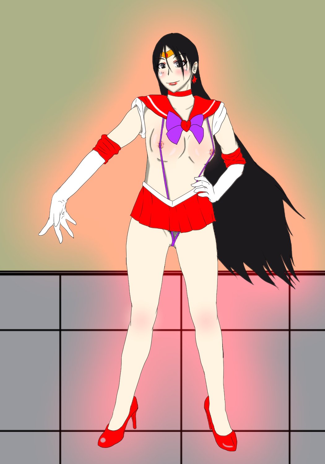 くすぐりレイプしょうけいんvsセーラー戦士