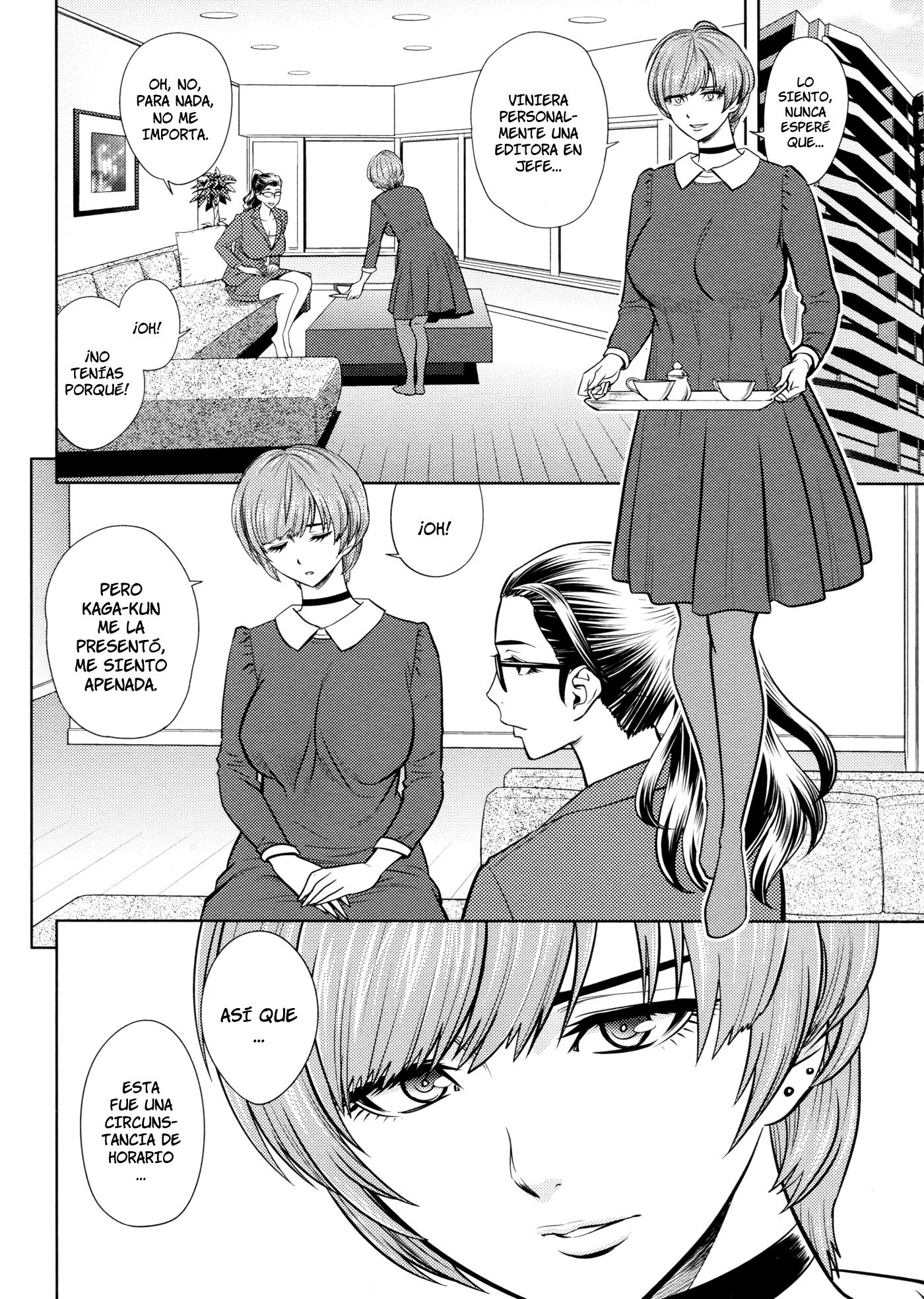 Bijin Henshuu-chou no Himitsu | El Secreto de la Hermosa Editora en JefeCap。 1-7