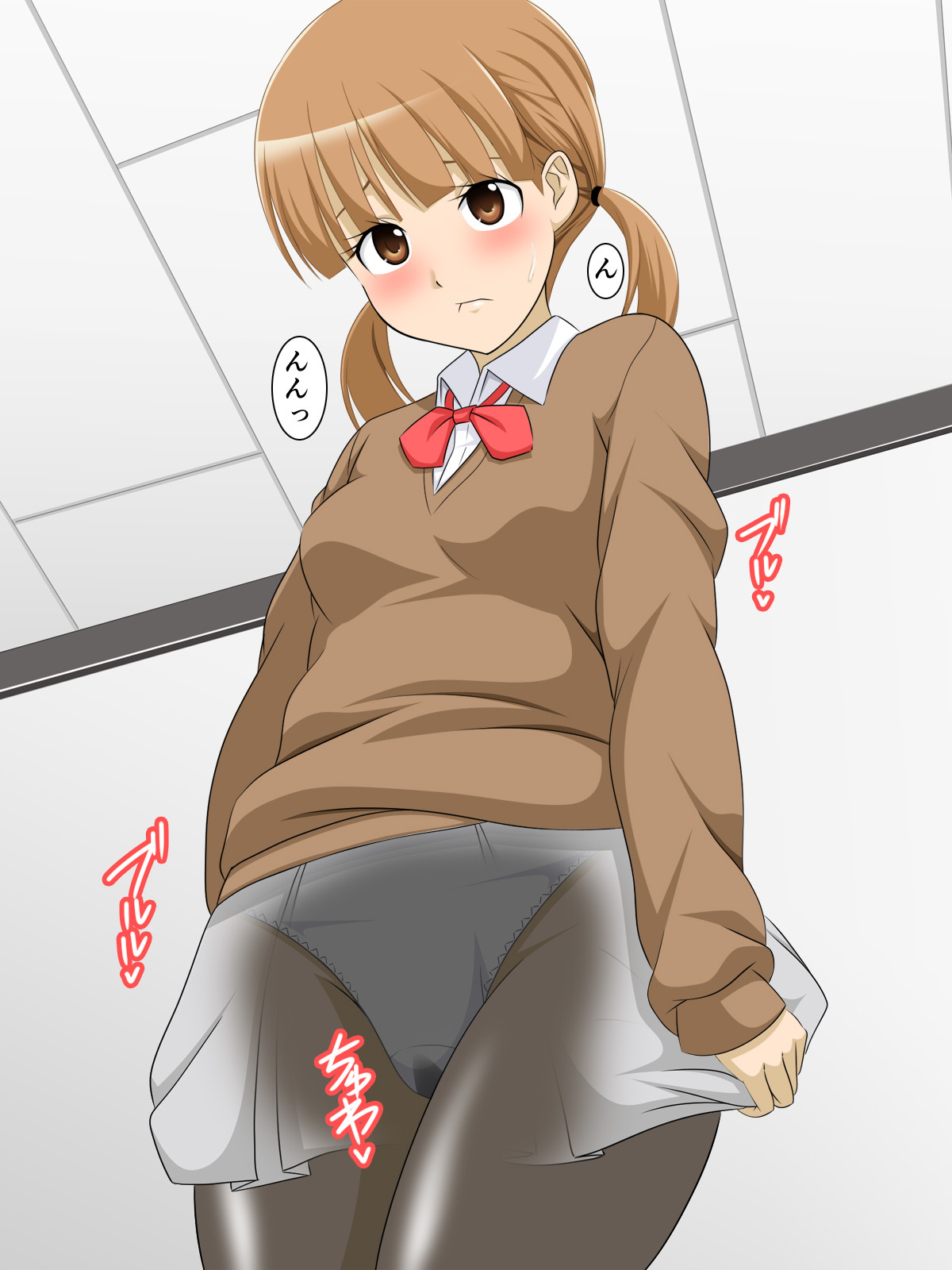 JKがおもらし！JKがおしっこ！