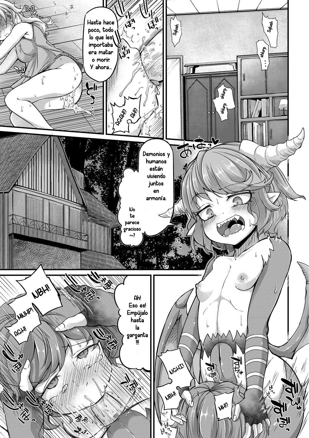 ふっこう！？ Ishu Kouhai-魔族からニンゲンの共生地外-6-wa