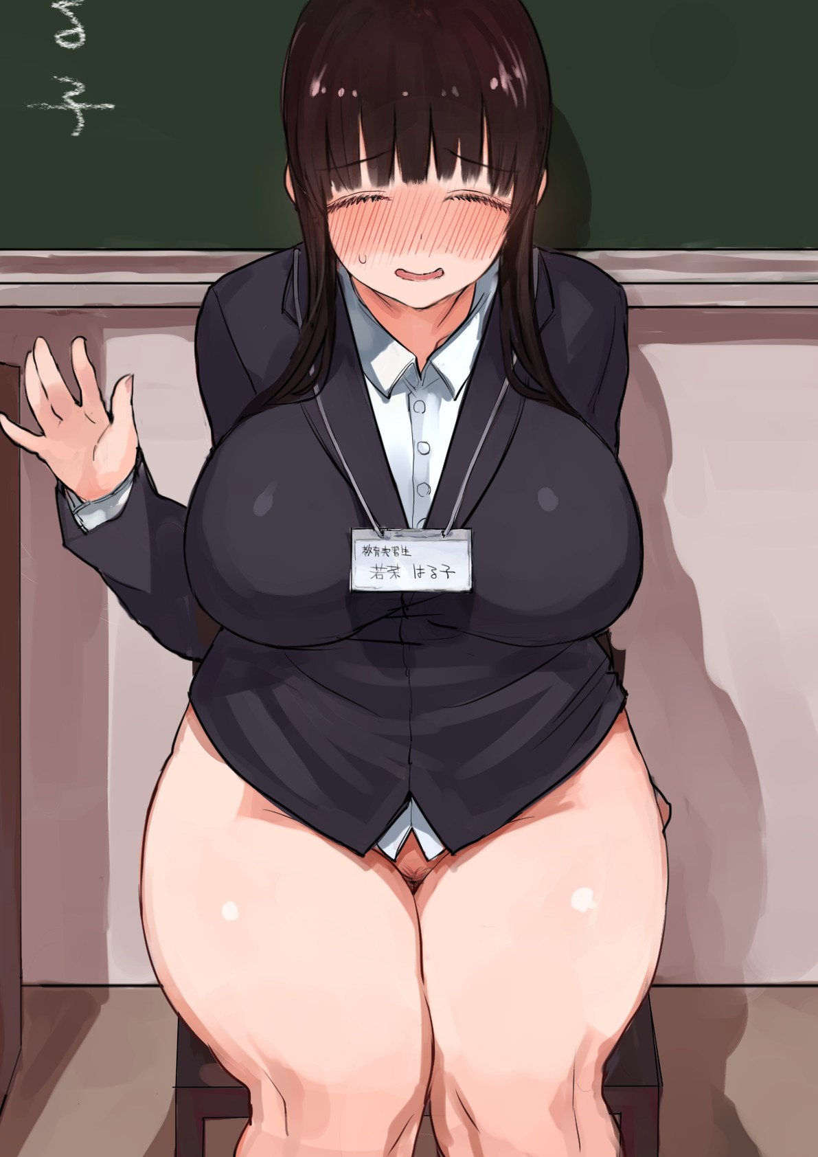 おんなきょうしとレッスン中にセックスできるだんしこう〜ウイウイシイキョウイクじっしゅうせいにらんこうの洗礼〜