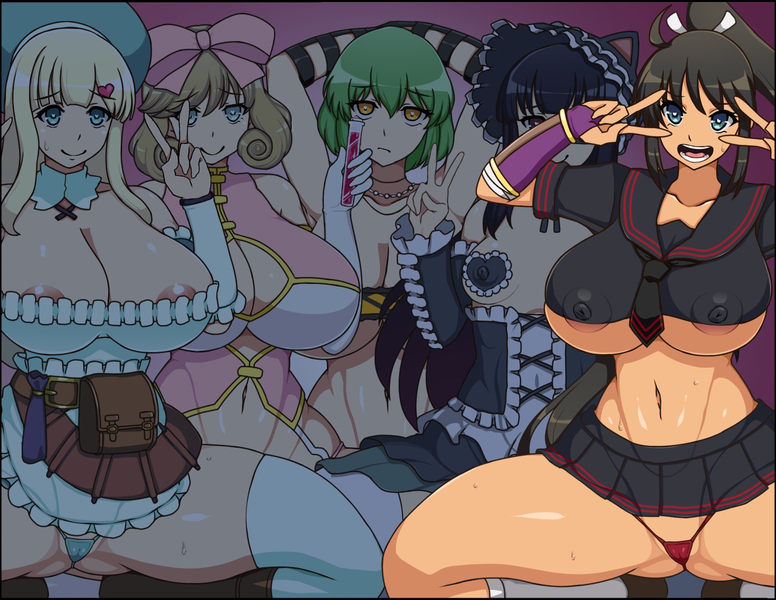 もしもあのこたちがアナタにぞっこんの肉奴隷だたら〜ほむらぐるんたい編〜