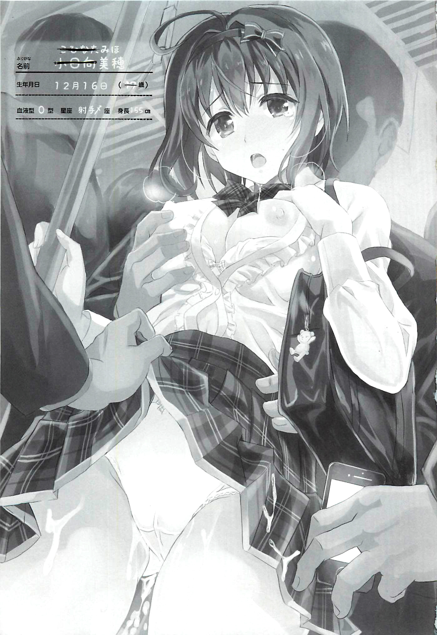 びんかんすぐるみほちゃんのゆうつ