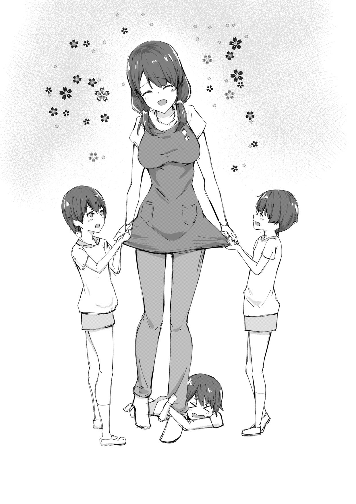 おねえちやんにぷぷぷをみせて