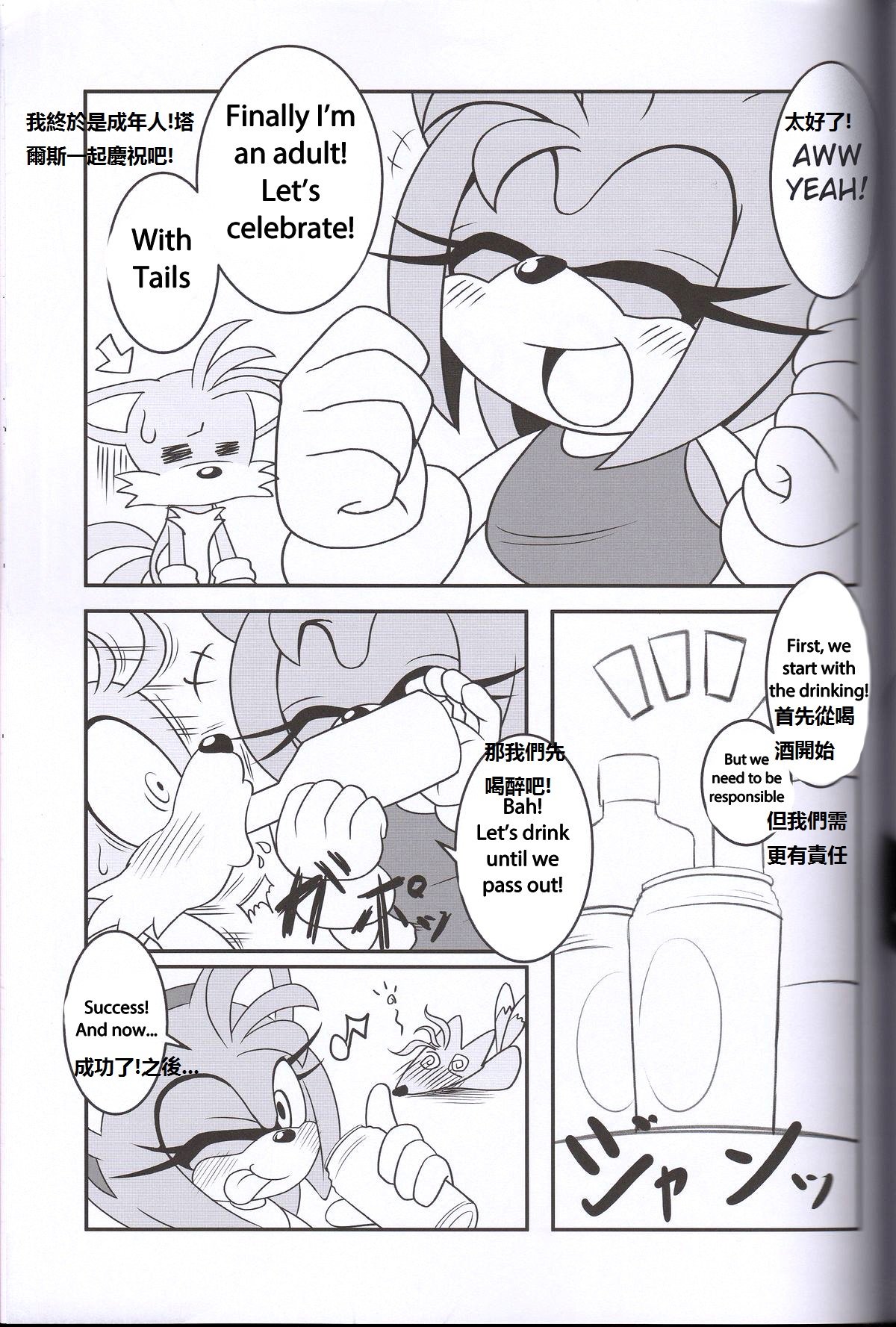 けもののかんずめ-中国語