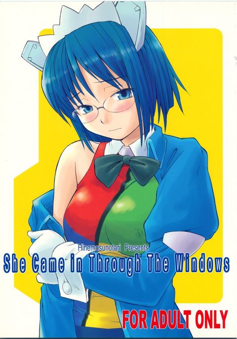 彼女は窓から入って来た