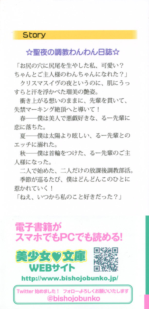 ぼくとるうせんぱいのほうかごちょうきょうにっし-きょうもわたしおしつけなさい！