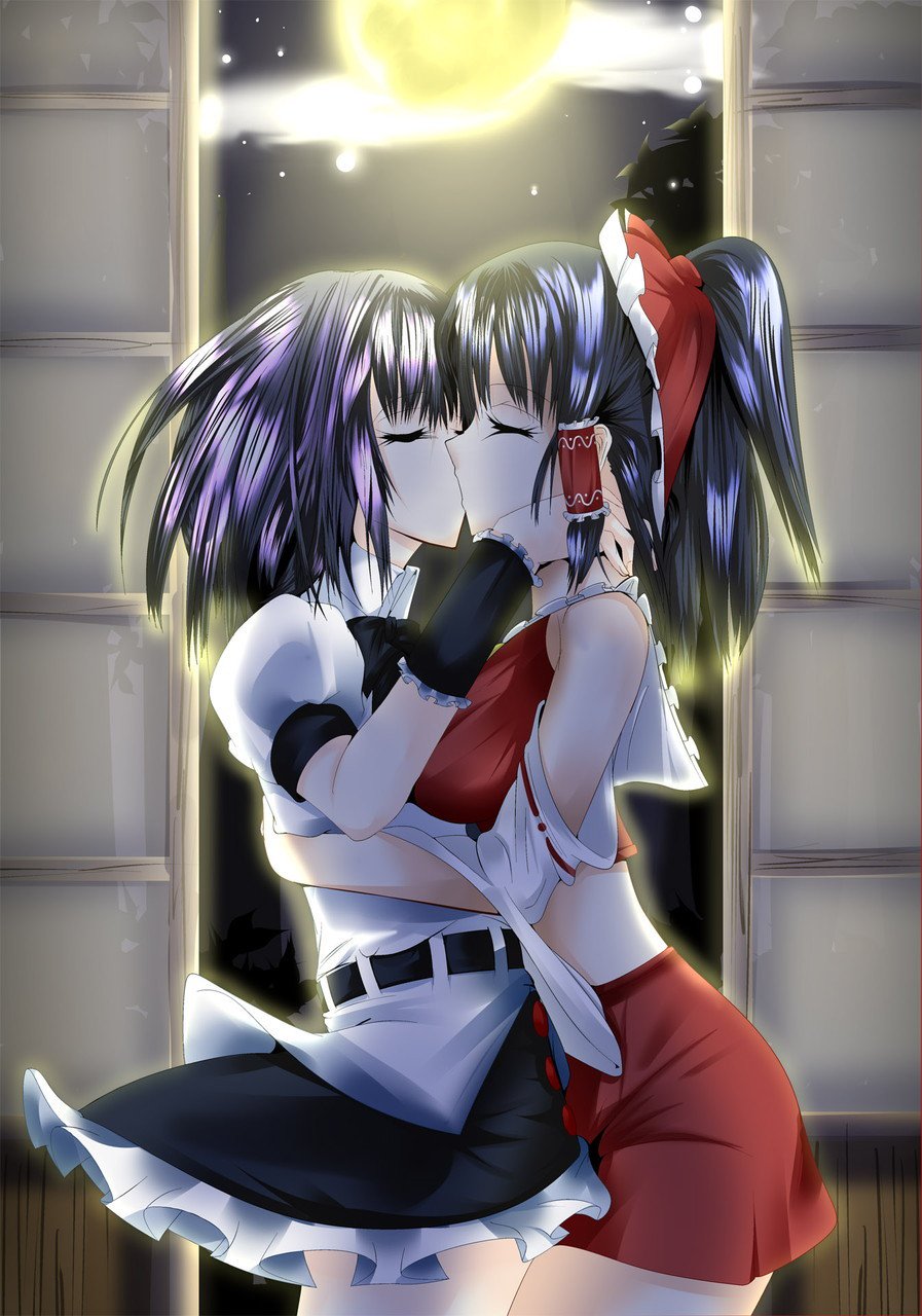 東方百合総道大三幕レバトル巫女と天狗