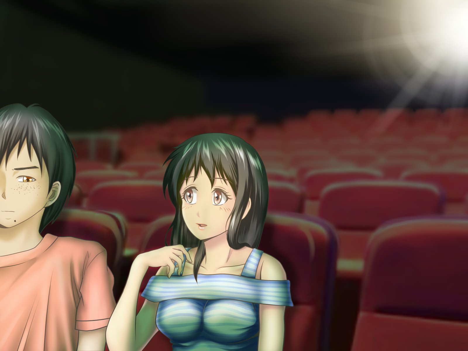 オレにはじめてできたカノジョオネトロウと角作スルバイトナカマ