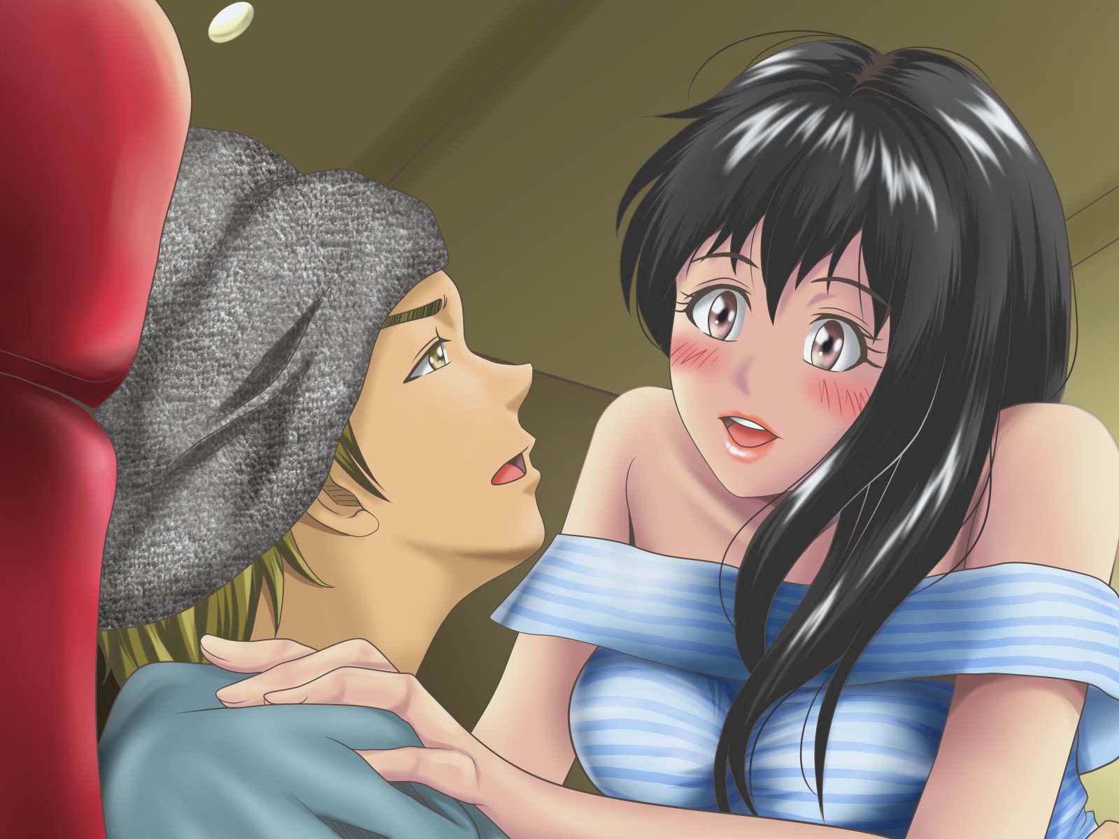 オレにはじめてできたカノジョオネトロウと角作スルバイトナカマ