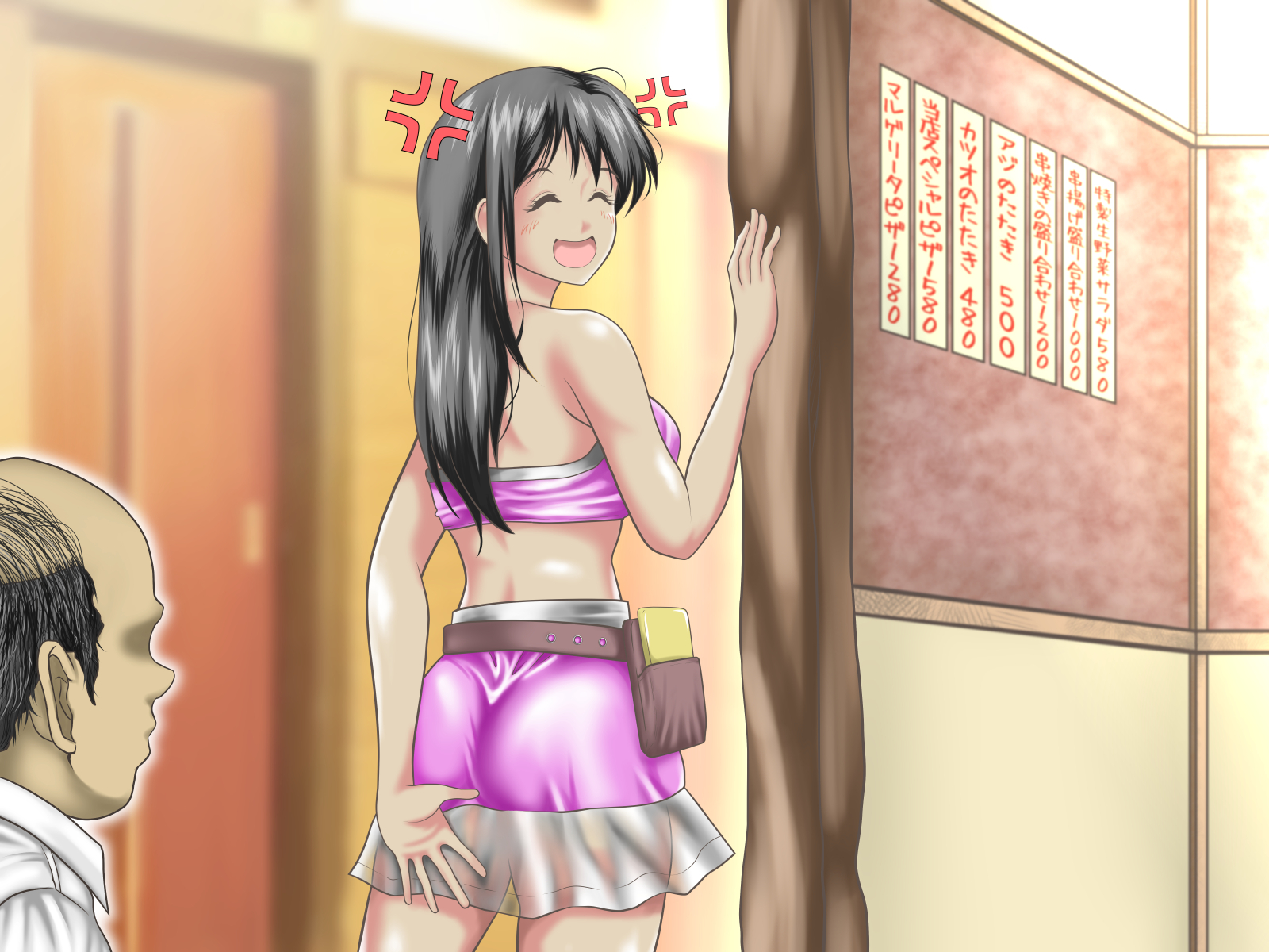 オレにはじめてできたカノジョオネトロウと角作スルバイトナカマ