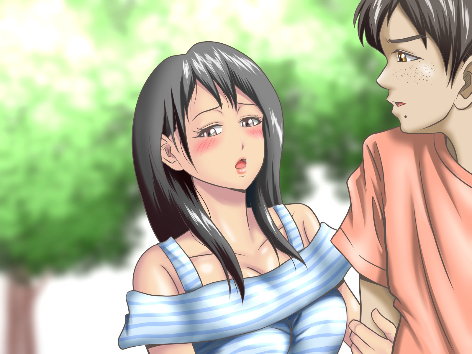 オレにはじめてできたカノジョオネトロウと角作スルバイトナカマ