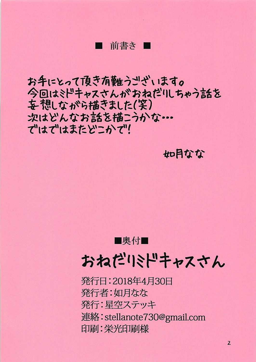 おねだり！ MidCasさん