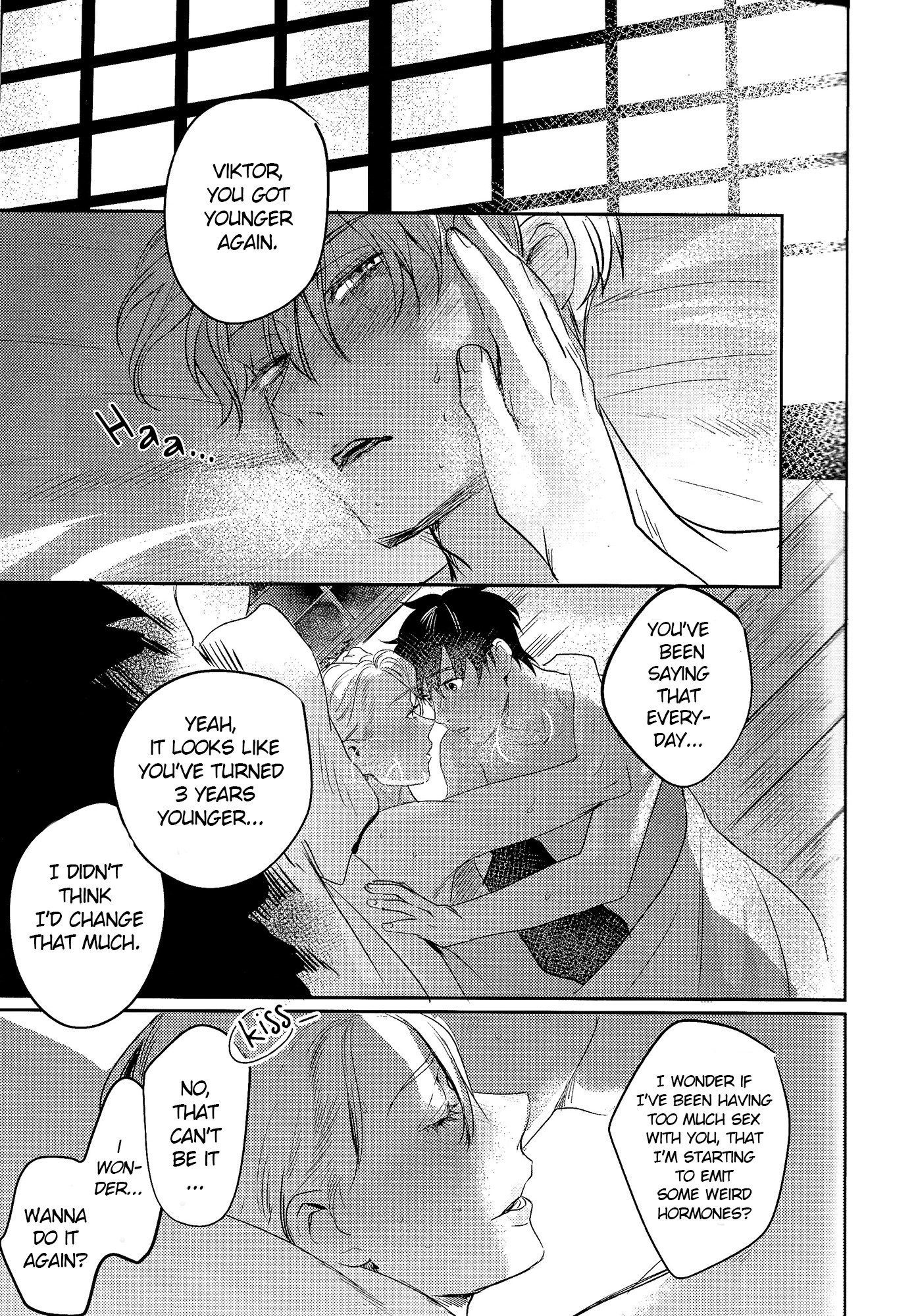 あさおきたらコーチのからだがジュニアじだいにモドッテイタケンにツイテ。