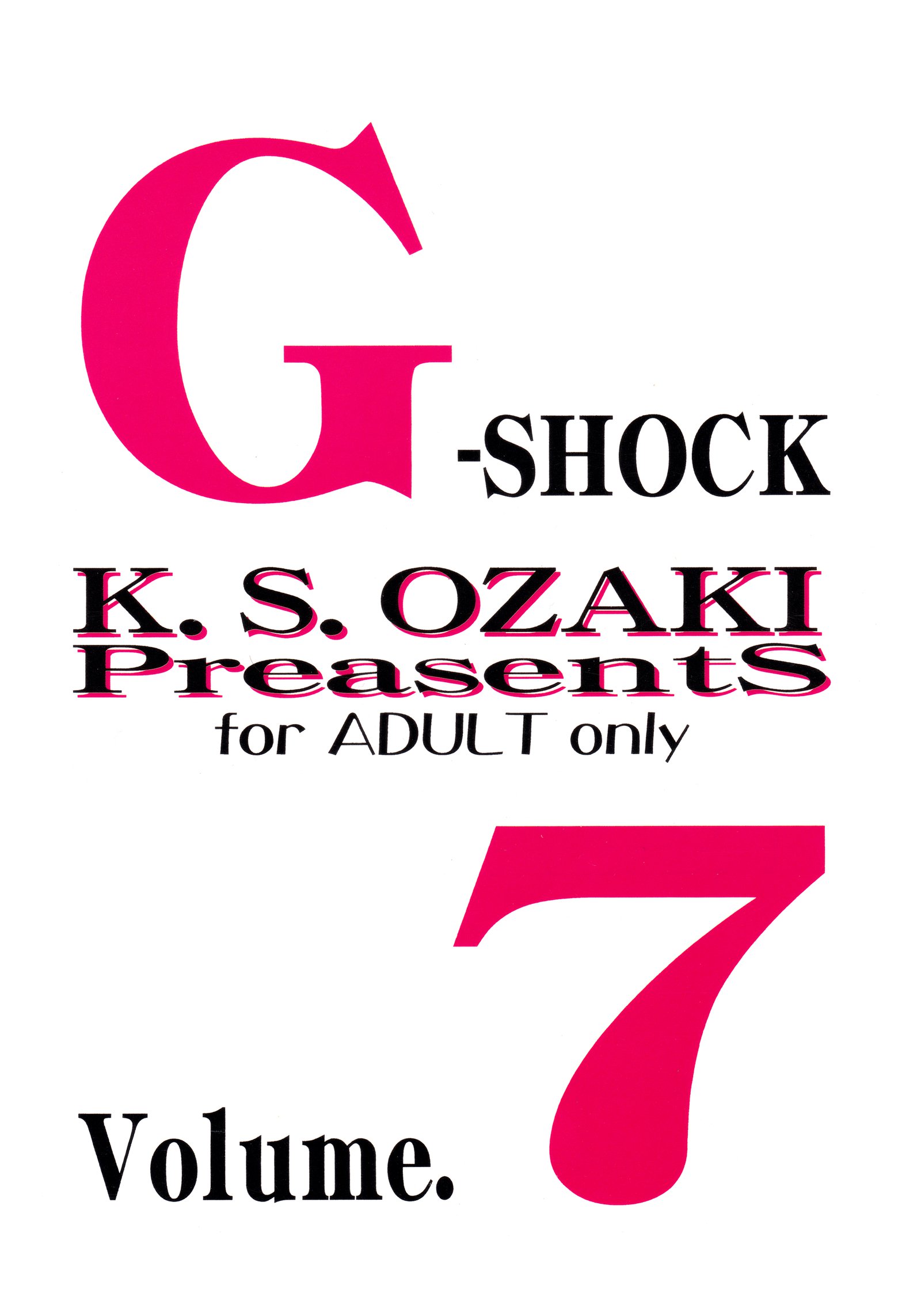 G-SHOCKVol。 7