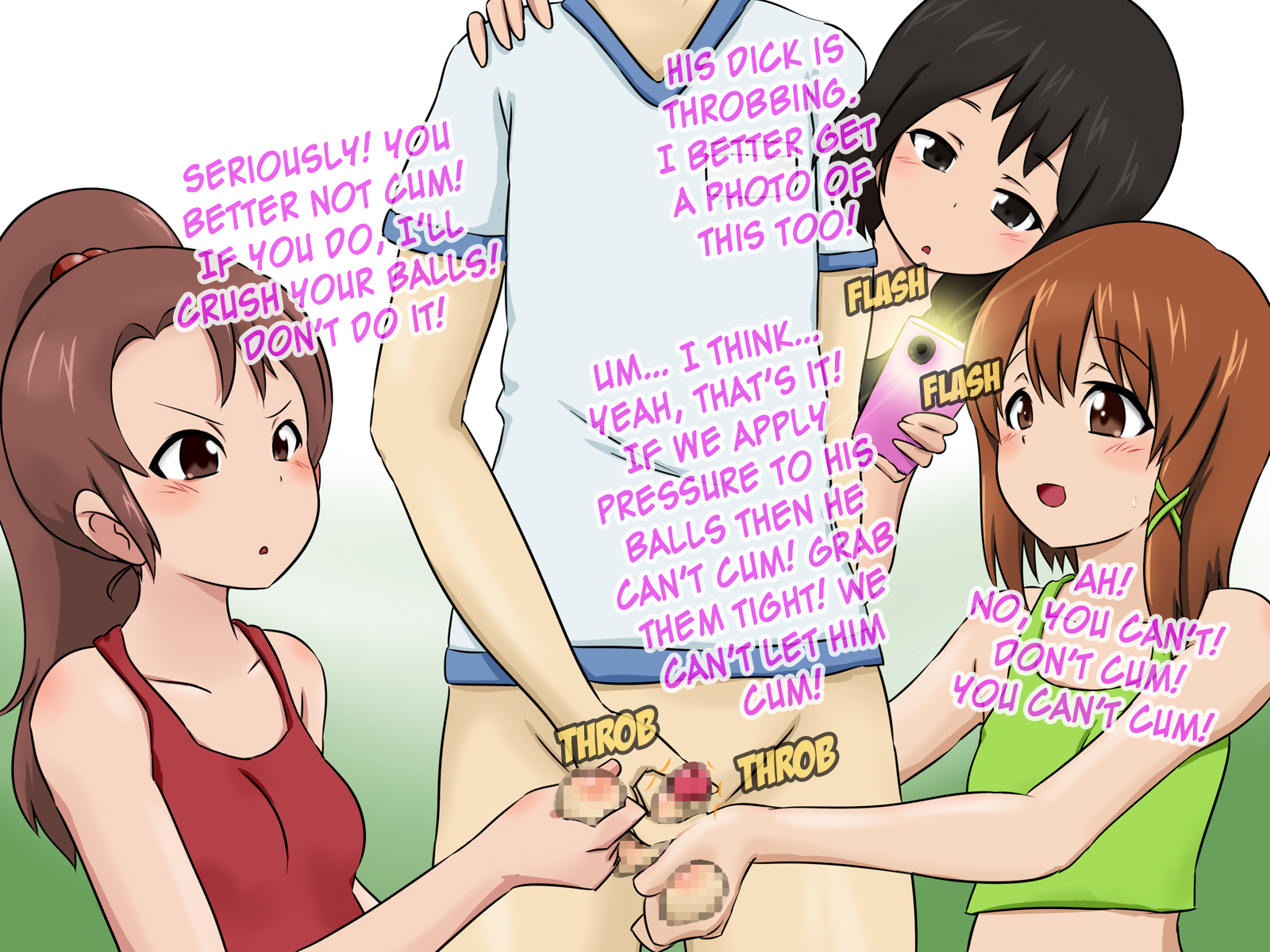 じゅうけんきゅうでおちんちんをしらばられした|私達は私達の独立した研究のために陰茎を調べることにしました