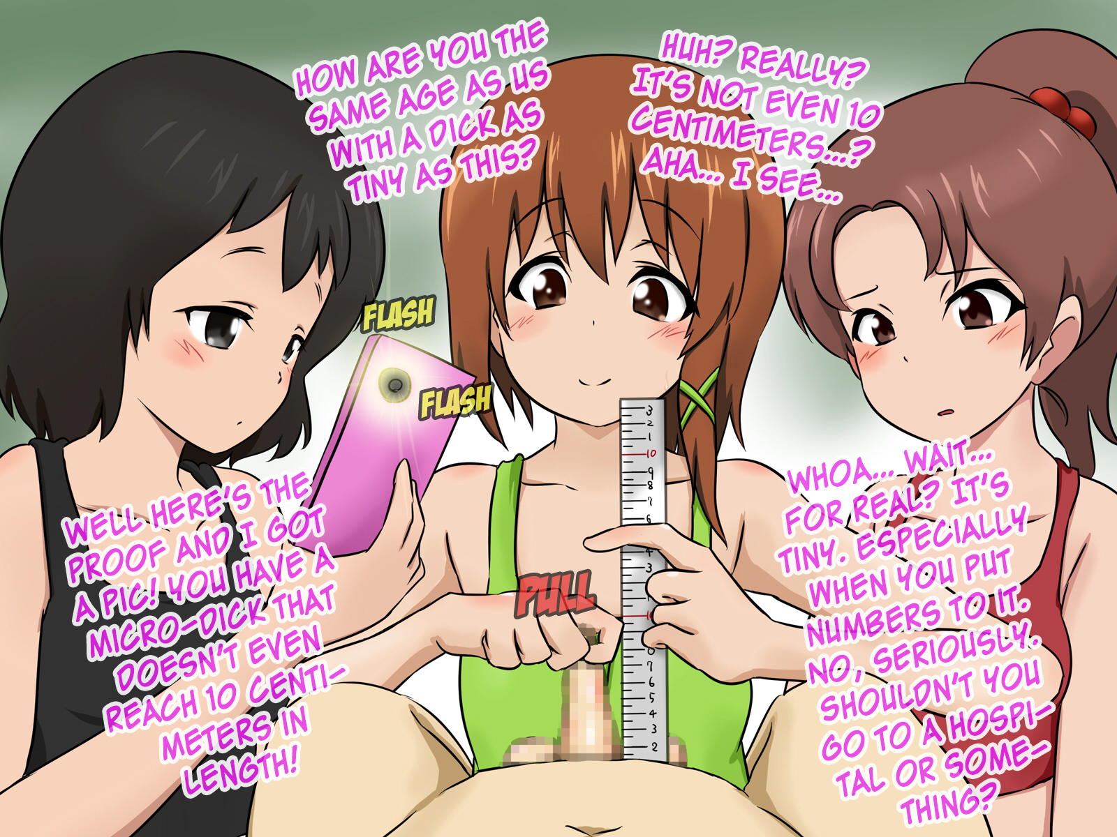 じゅうけんきゅうでおちんちんをしらばられした|私達は私達の独立した研究のために陰茎を調べることにしました