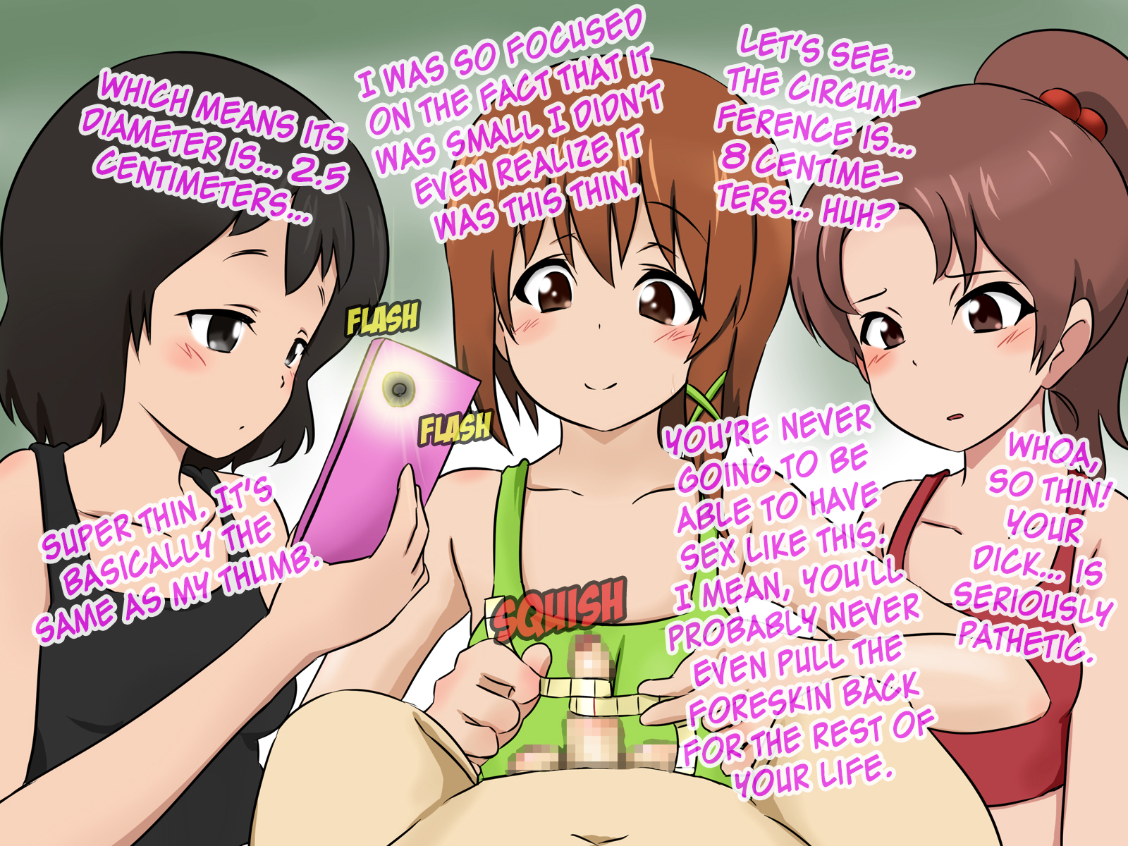 じゅうけんきゅうでおちんちんをしらばられした|私達は私達の独立した研究のために陰茎を調べることにしました