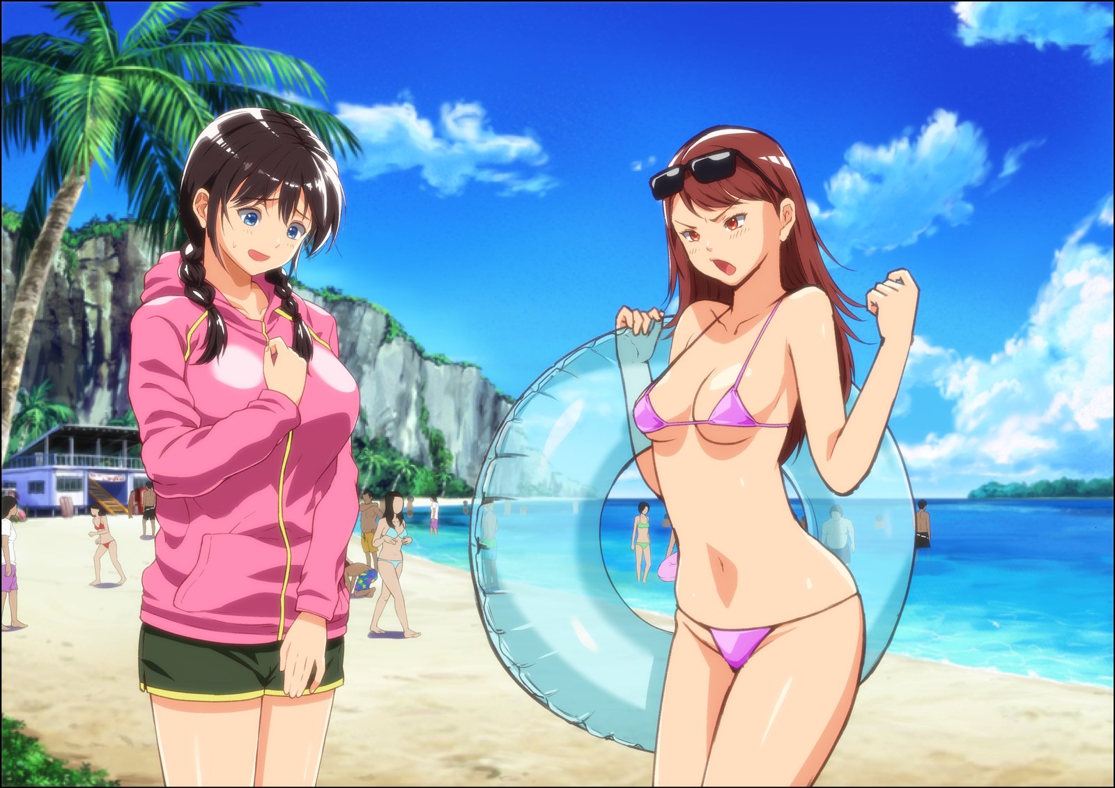 カレシガイルノニグインナナンパオトコタチニモテアソバレチャウオンナノコ