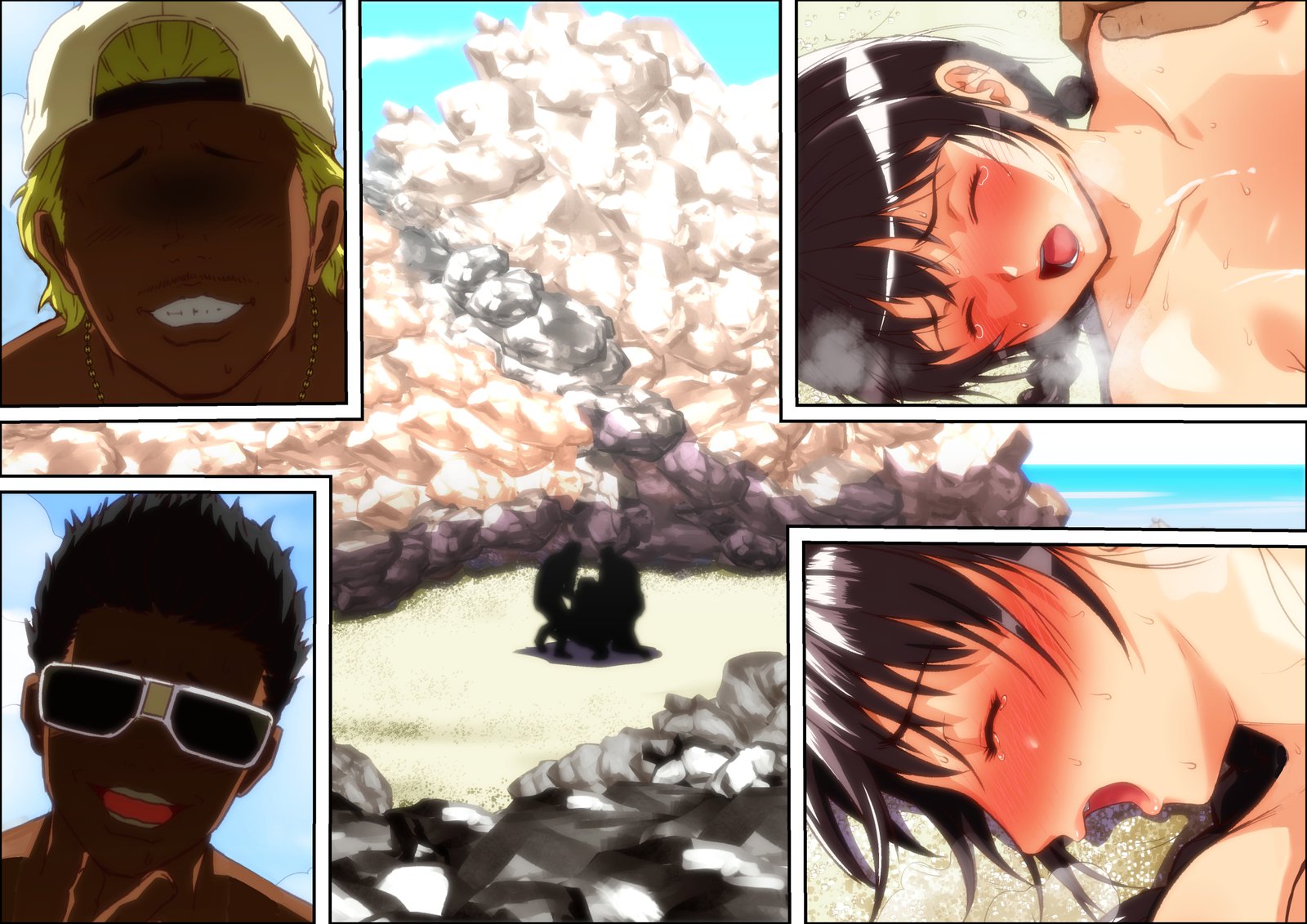 カレシガイルノニグインナナンパオトコタチニモテアソバレチャウオンナノコ